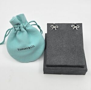Tiffany & Co. Bow Stud Earrings